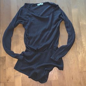 Off the shoulder romper Olive